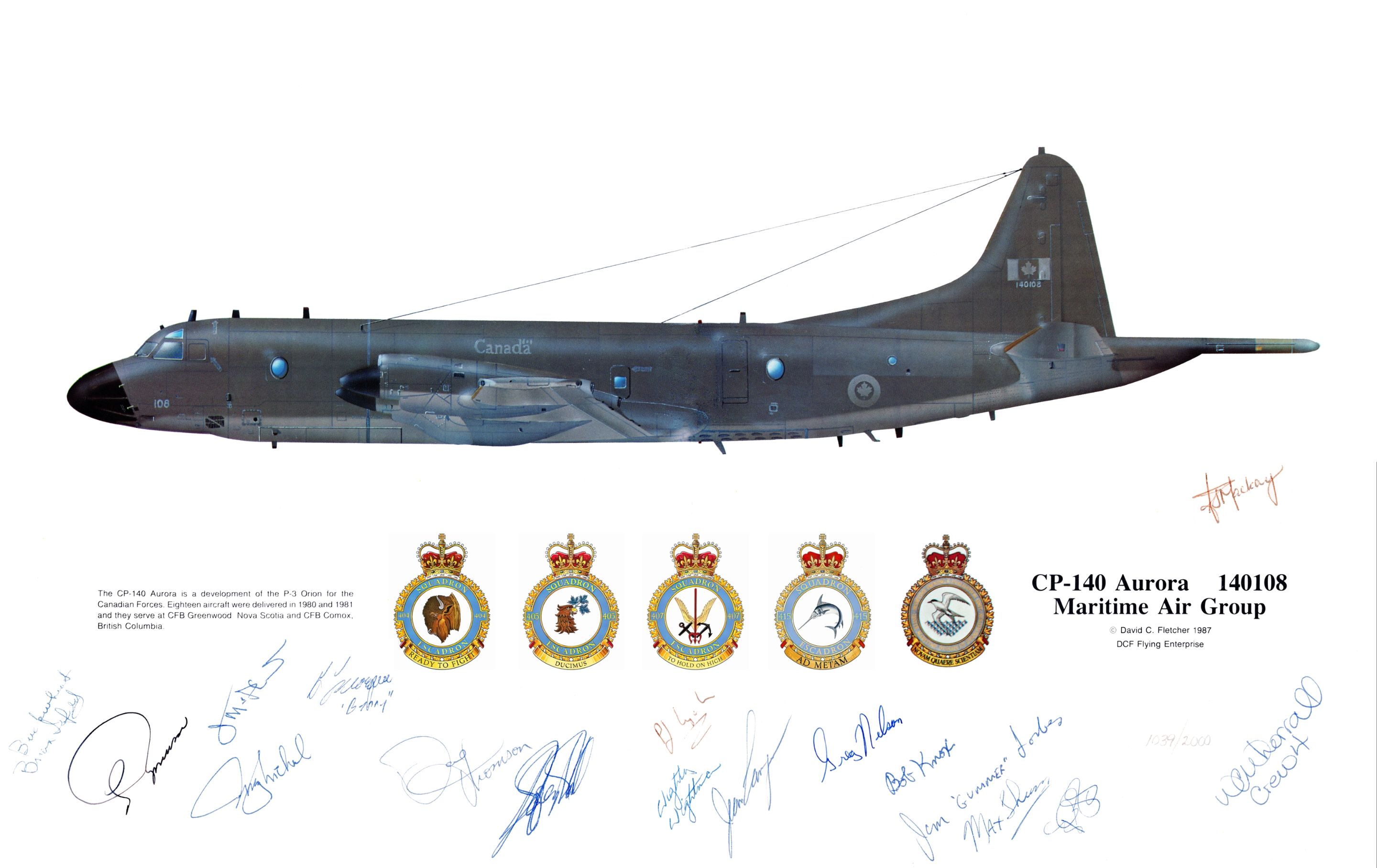 CP 140 Aurora ~ print   corrected